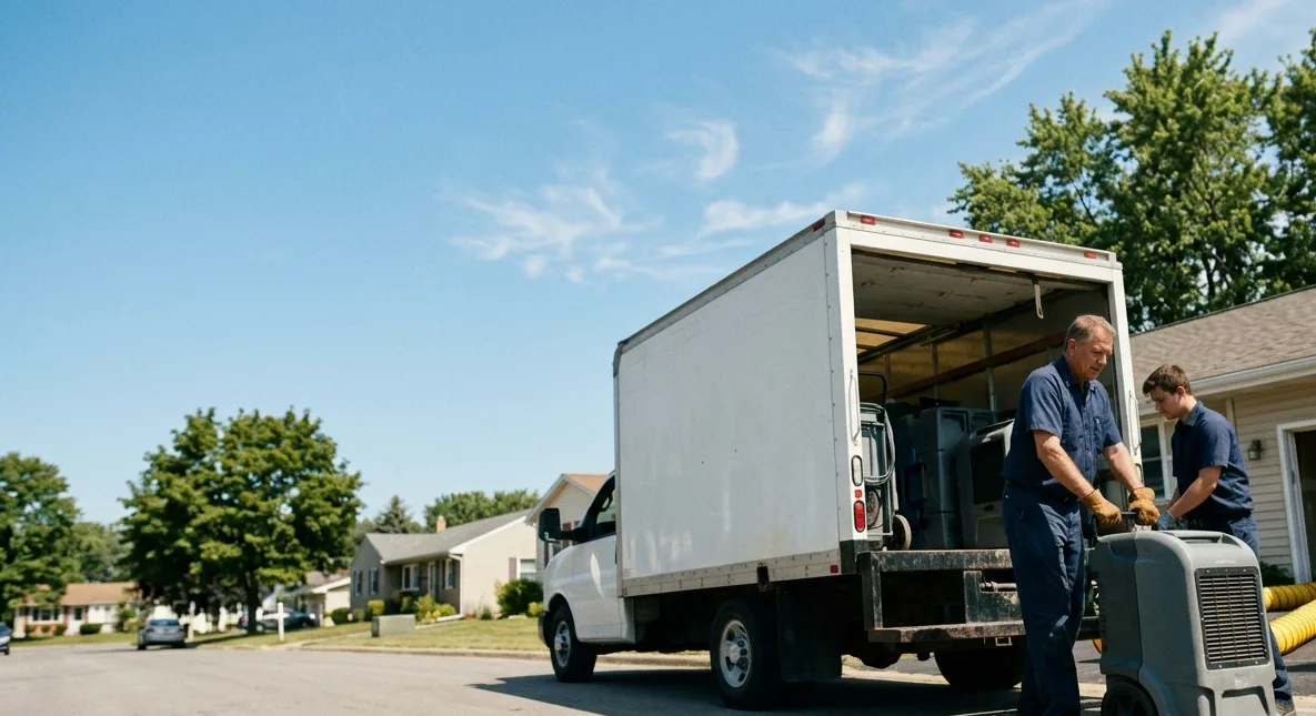 Water Damage Cleanup in Tinley Park, IL near me